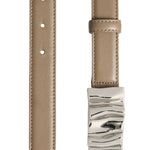 Altuzarra Organic Buckle Belt - Vermillion