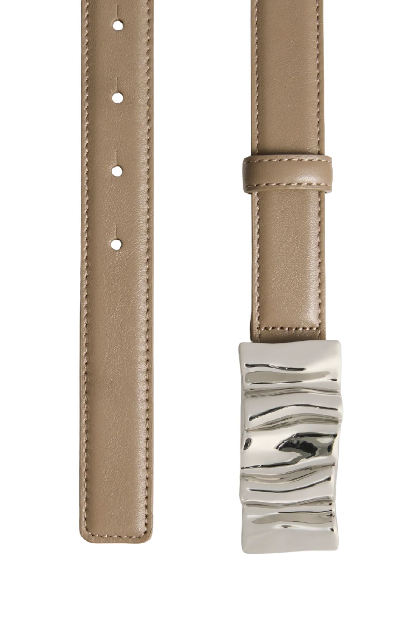 Altuzarra Organic Buckle Belt - Vermillion