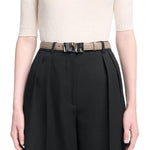 Altuzarra Organic Buckle Belt - Vermillion