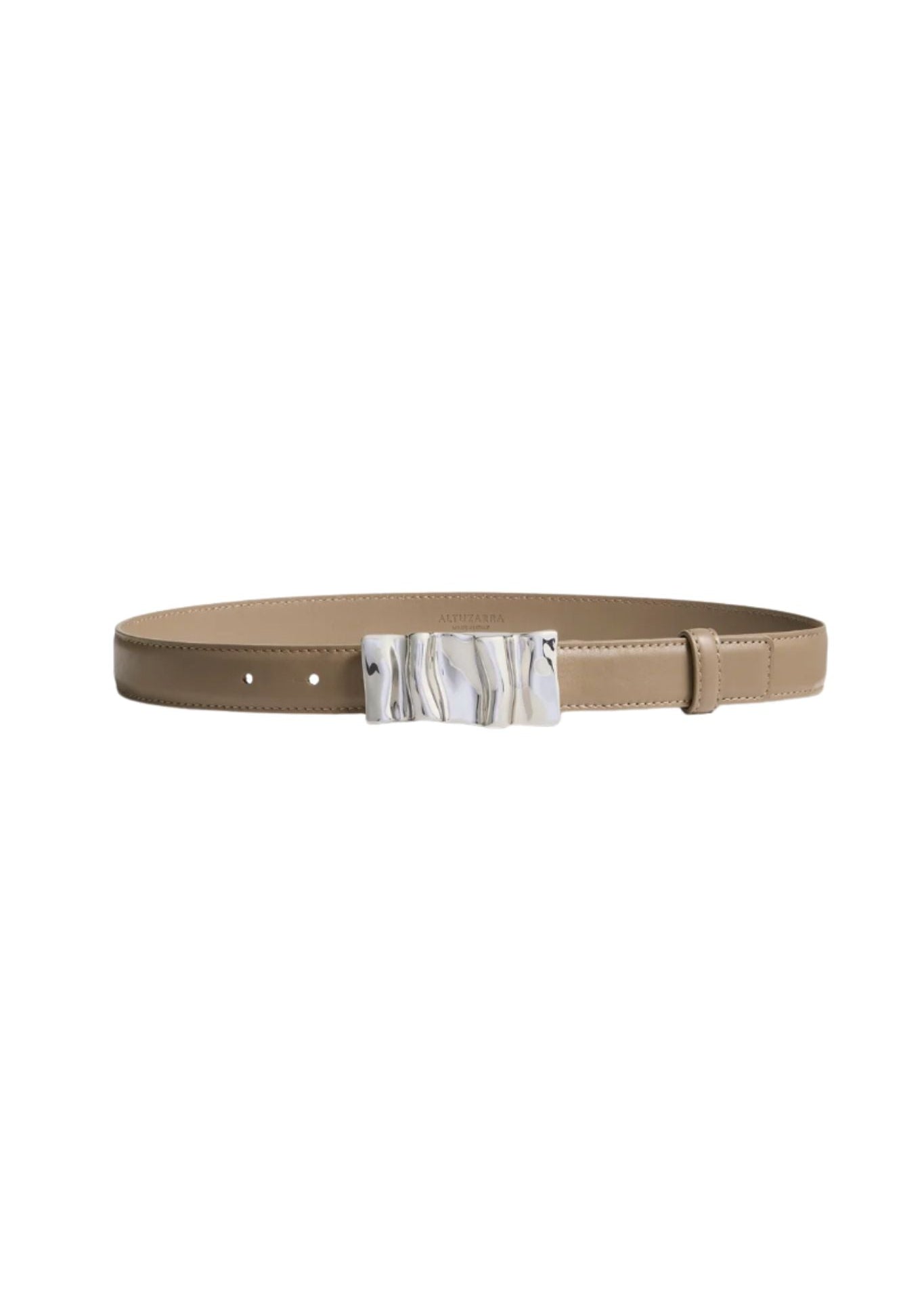 Altuzarra Organic Buckle Belt - Vermillion