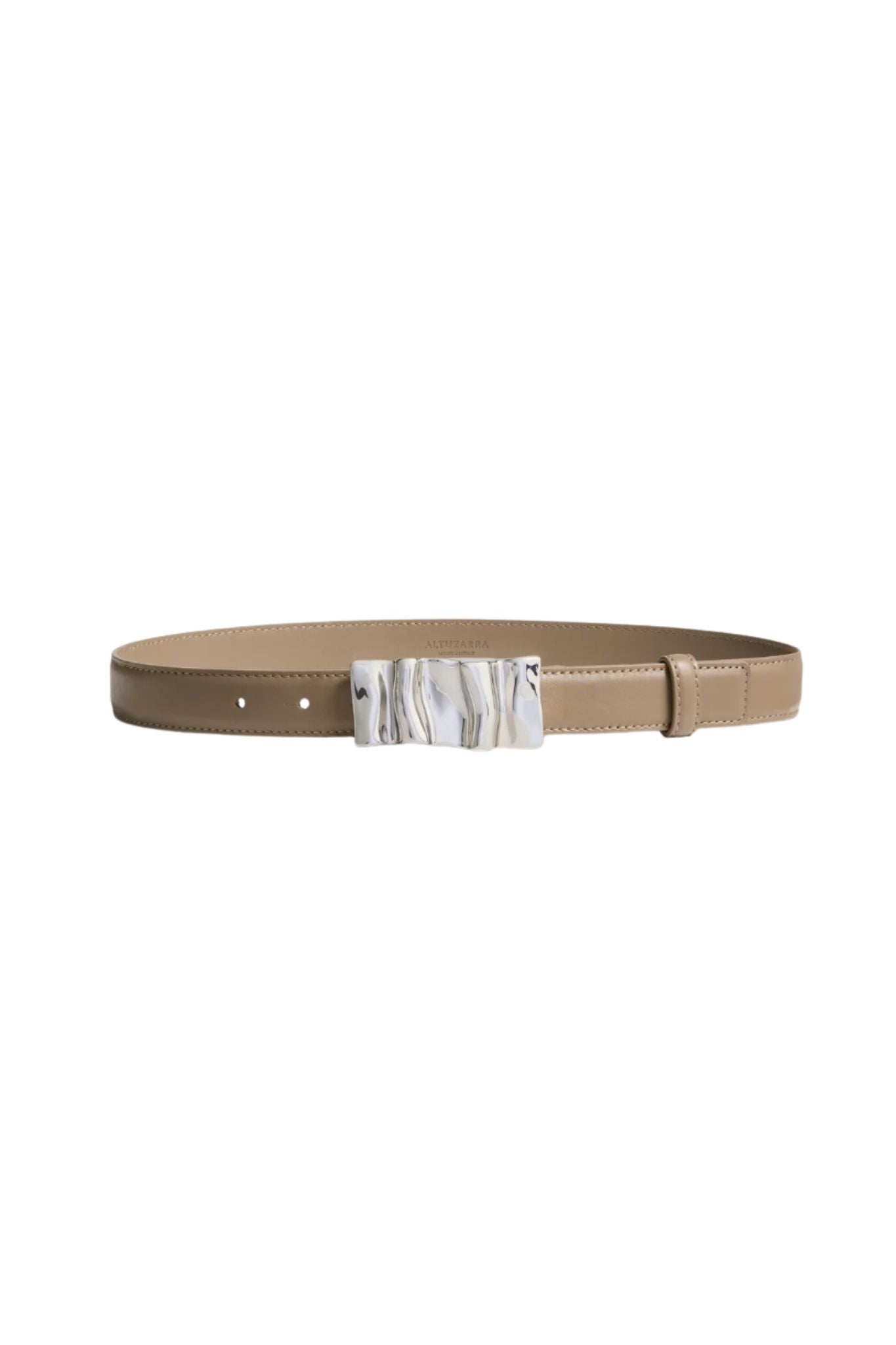 Altuzarra Organic Buckle Belt - Vermillion