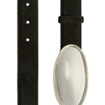 Altuzarra Oval Plaque Belt - Vermillion