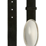 Altuzarra Oval Plaque Belt - Vermillion