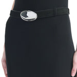Altuzarra Oval Plaque Belt - Vermillion
