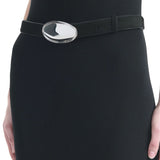Altuzarra Oval Plaque Belt - Vermillion