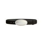 Altuzarra Oval Plaque Belt - Vermillion