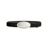 Altuzarra Oval Plaque Belt - Vermillion