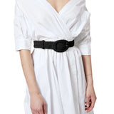 Altuzarra Raffia Belt - Vermillion