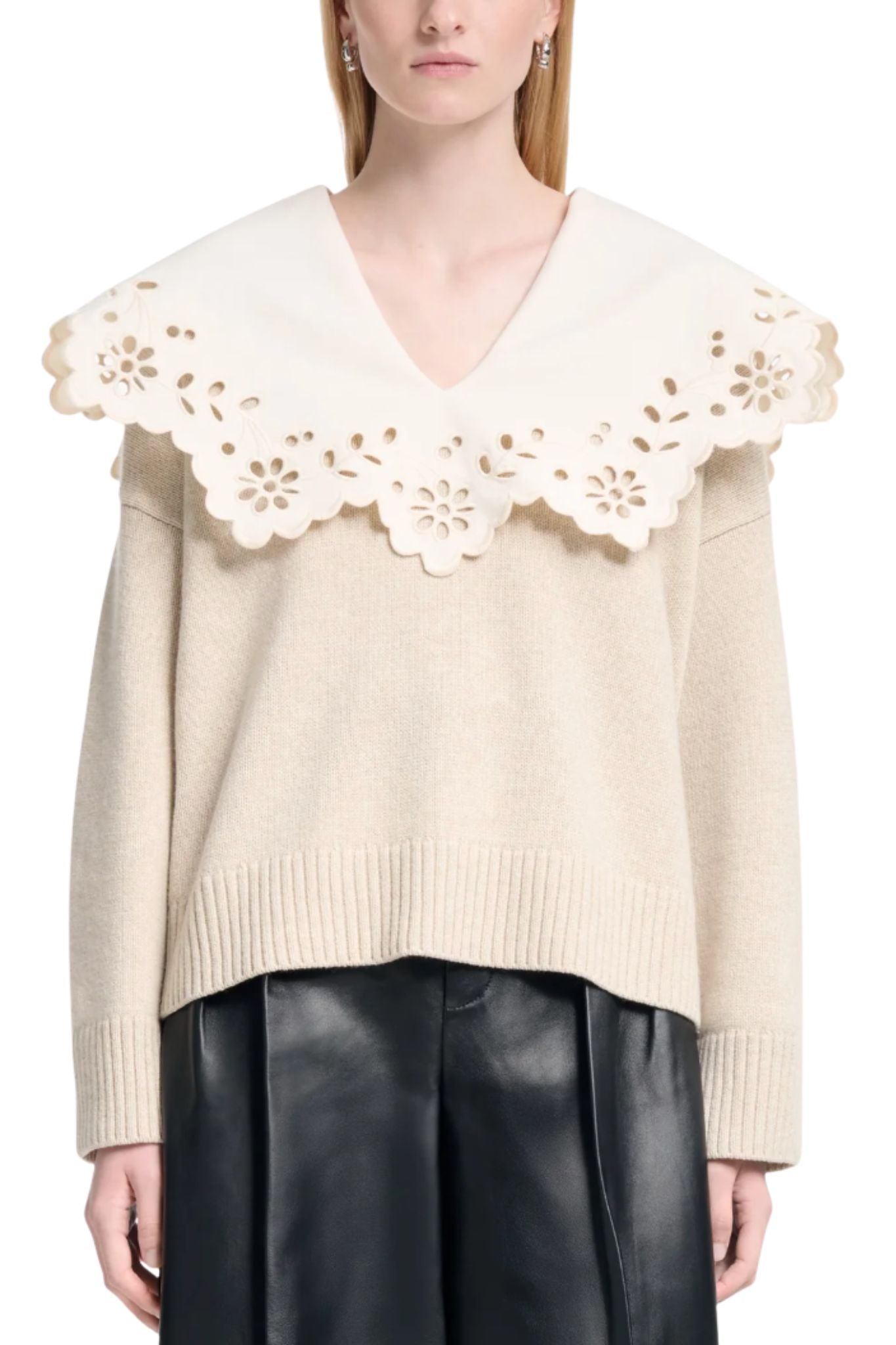 Altuzarra Toro Sweater - Vermillion