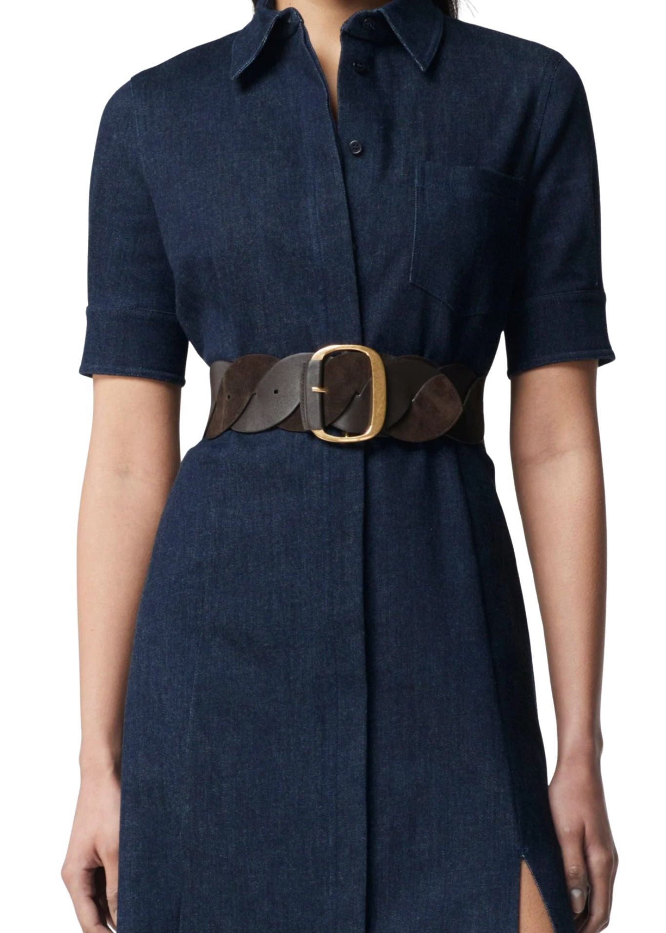 Altuzarra Twist Braid Belt - Vermillion