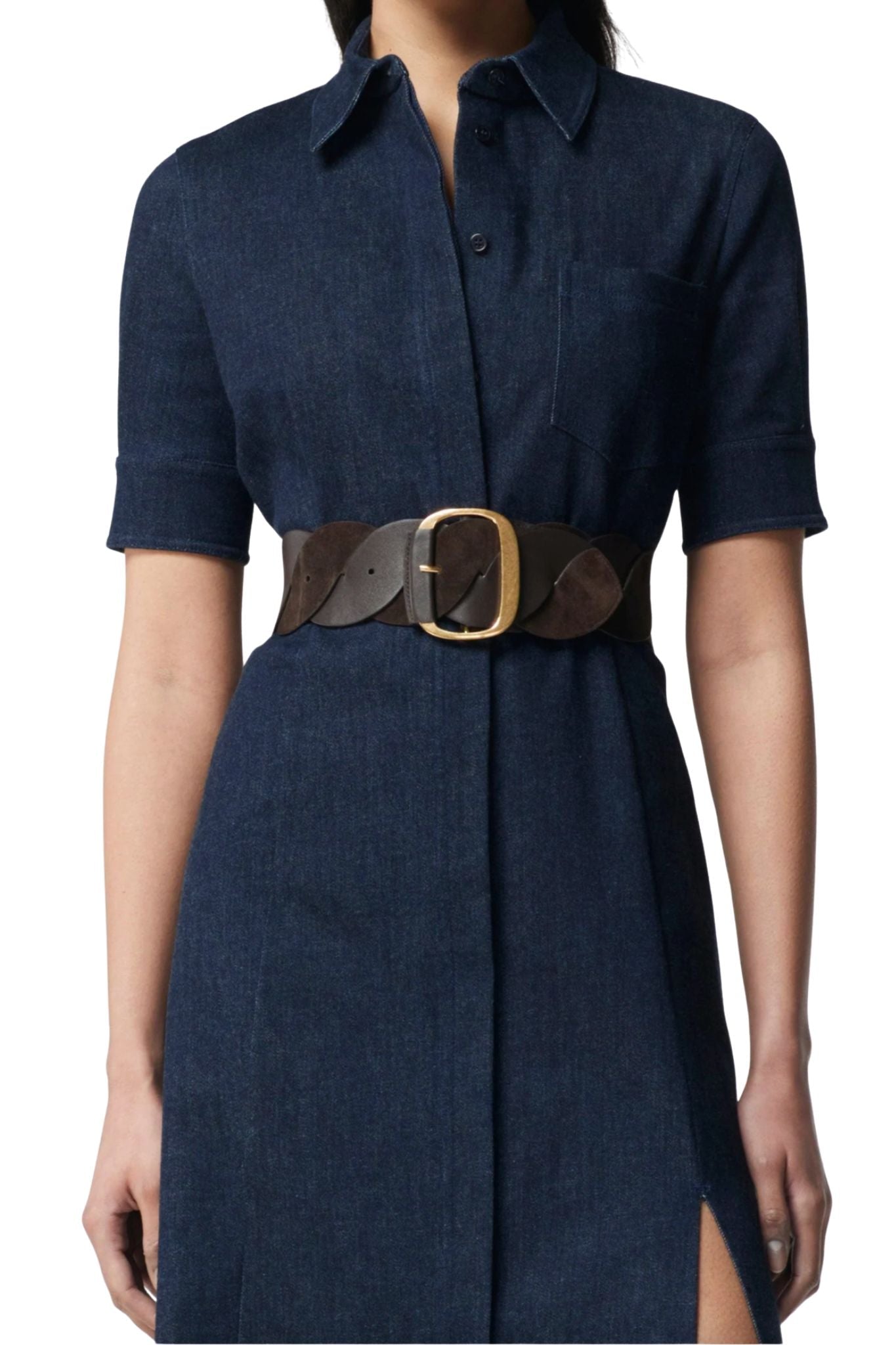 Altuzarra Twist Braid Belt - Vermillion