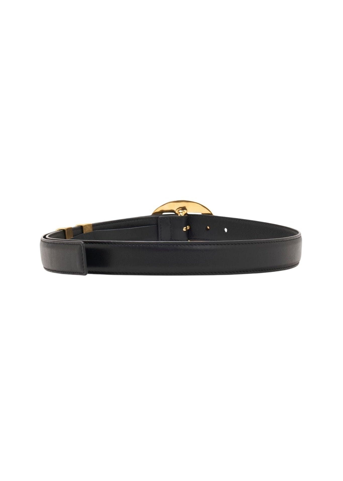 Altuzarra Vintage Brass Buckle Belt - Vermillion