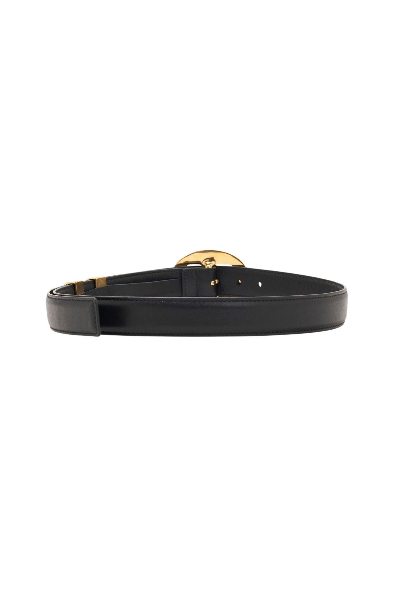 Altuzarra Vintage Brass Buckle Belt - Vermillion