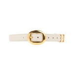 Altuzarra Vintage Brass Buckle Belt - Vermillion