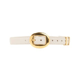Altuzarra Vintage Brass Buckle Belt - Vermillion