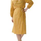 Ann Mashburn Adley Wrap Skirt - Vermillion