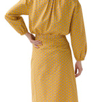 Ann Mashburn Adley Wrap Skirt - Vermillion