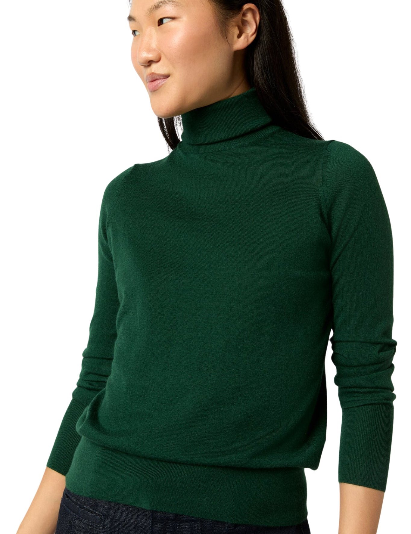 Ann Mashburn Alida Turtleneck Sweater - Vermillion