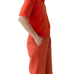 Ann Mashburn Alison Sweater - Vermillion