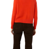 Ann Mashburn Aria Sweater - Vermillion