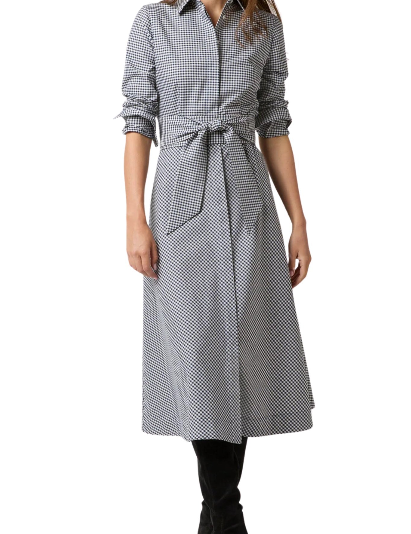 Ann Mashburn Avery Shirtwaist Dress - Vermillion