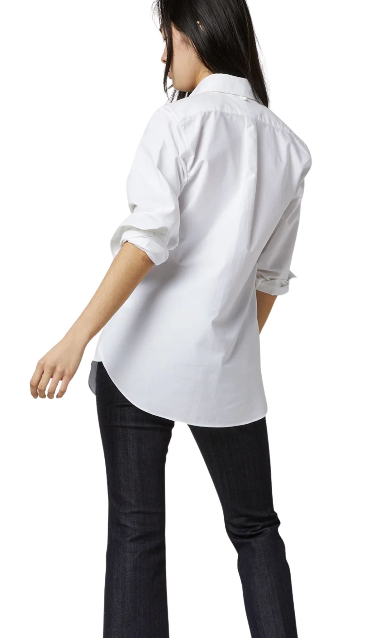 Ann Mashburn Boyfriend Shirt - Vermillion