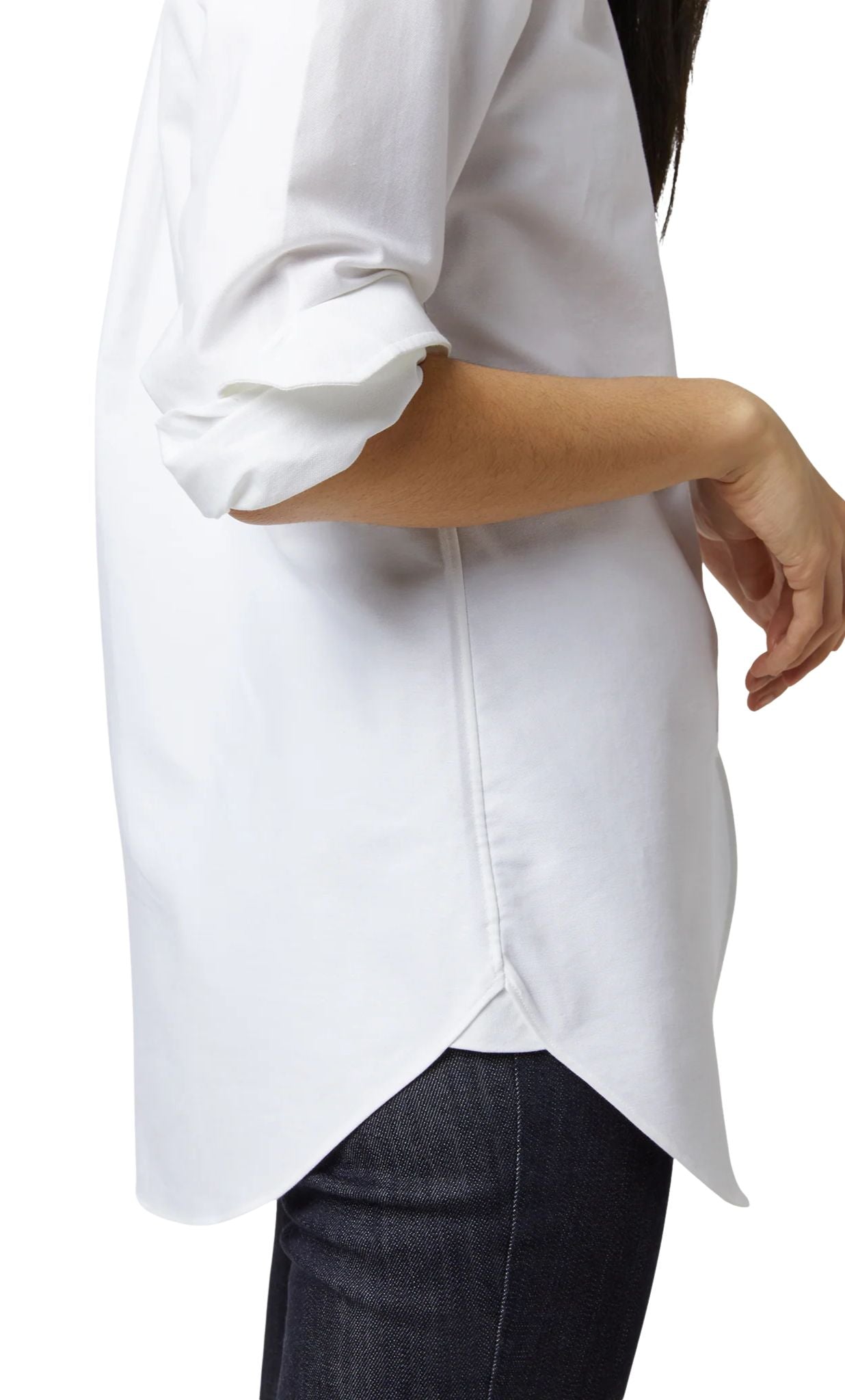 Ann Mashburn Boyfriend Shirt - Vermillion