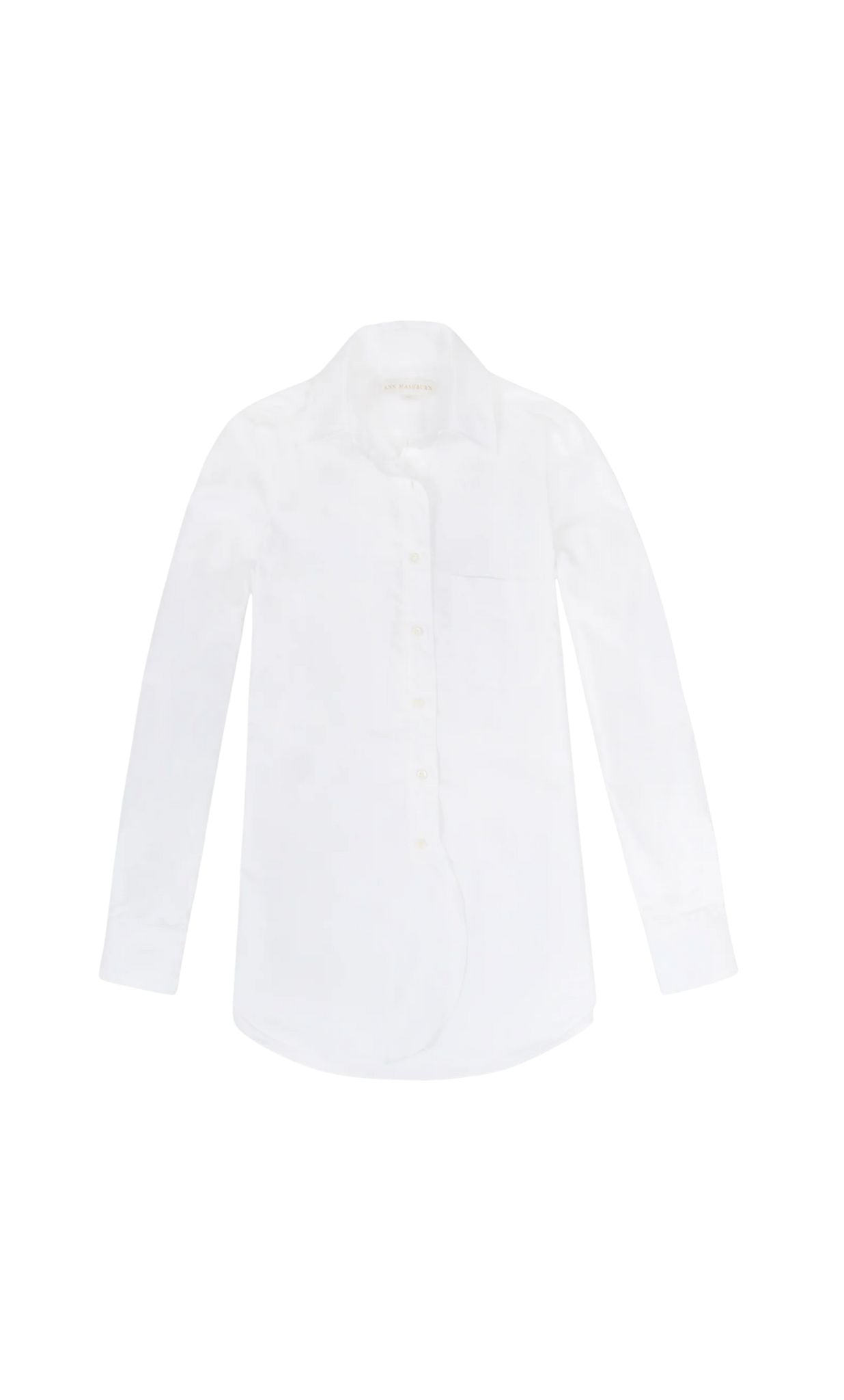 Ann Mashburn Boyfriend Shirt - Vermillion