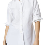 Ann Mashburn Boyfriend Shirt - Vermillion