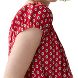 Ann Mashburn Bridget Top - Vermillion