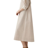 Ann Mashburn Cadie Dress - Vermillion