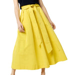 Ann Mashburn Carla Skirt - Vermillion