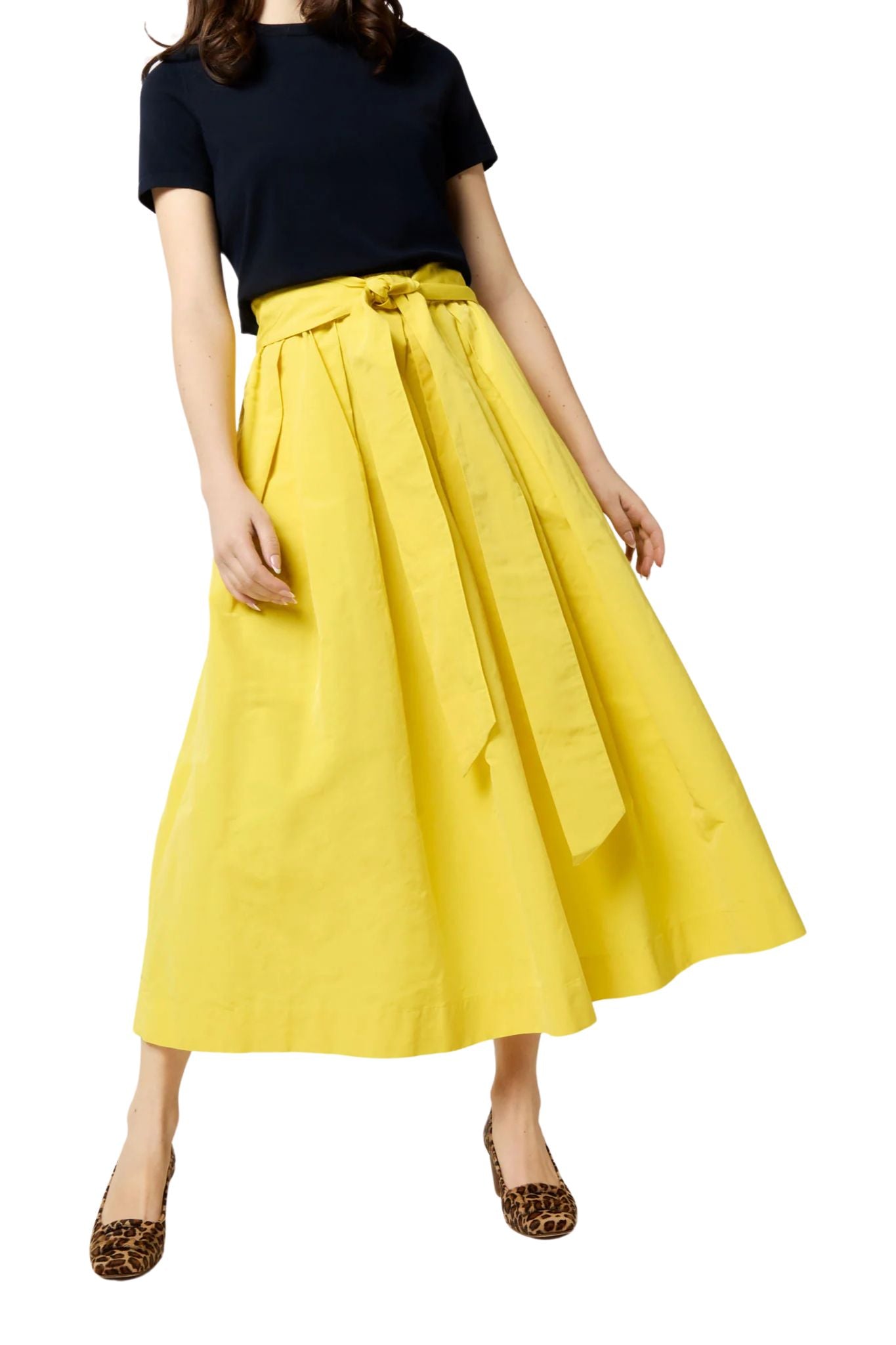 Ann Mashburn Carla Skirt - Vermillion