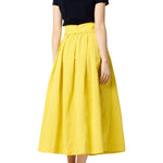 Ann Mashburn Carla Skirt - Vermillion