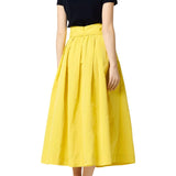 Ann Mashburn Carla Skirt - Vermillion