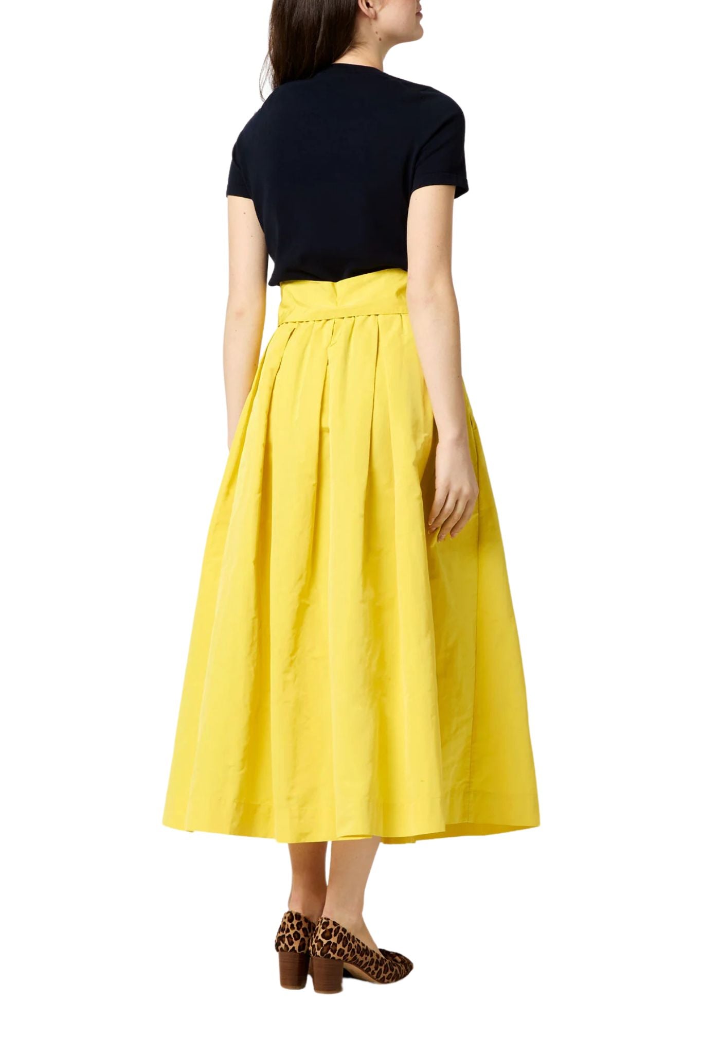 Ann Mashburn Carla Skirt - Vermillion