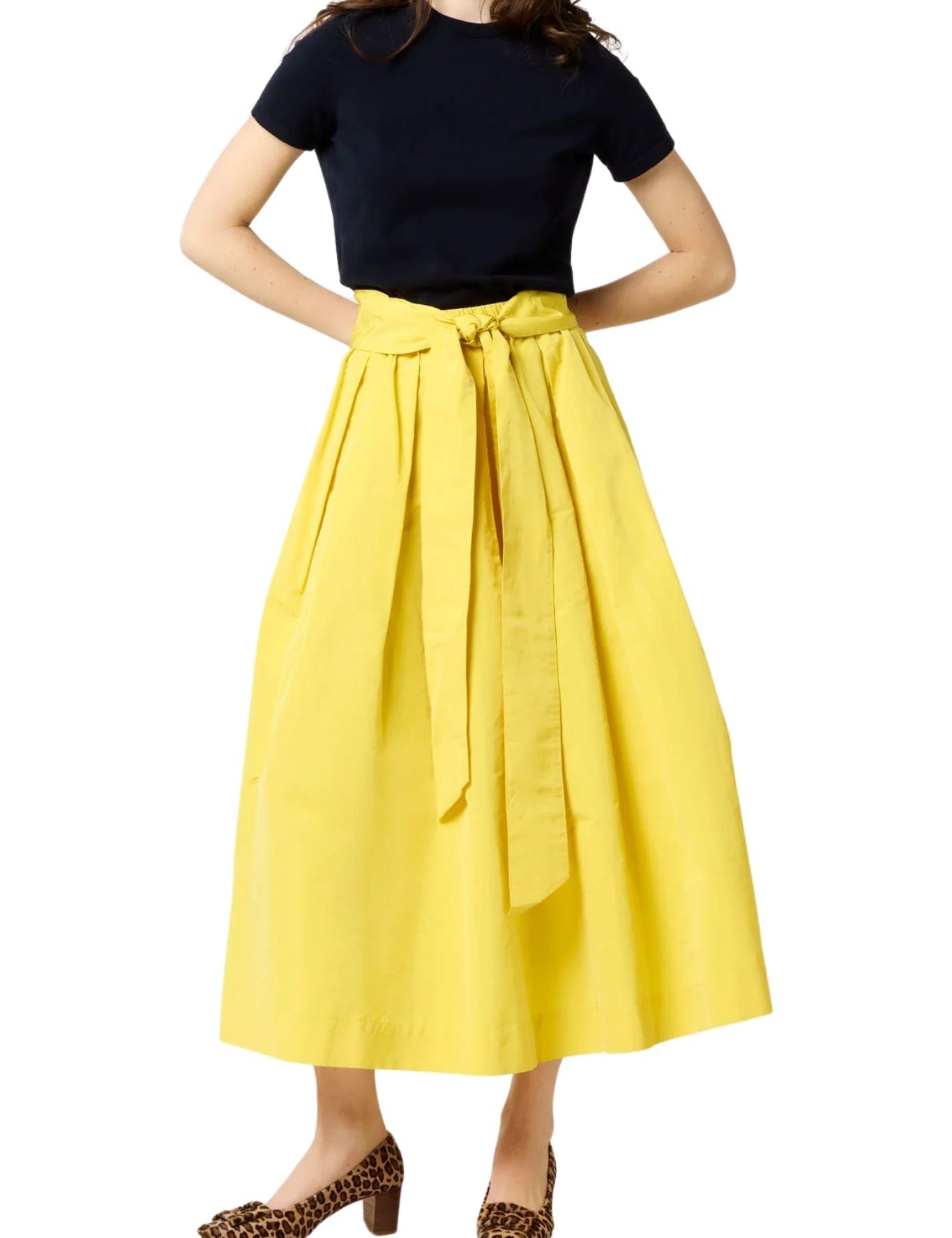 Ann Mashburn Carla Skirt - Vermillion