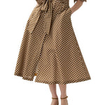 Ann Mashburn Charlie Shirtwaist Dress - Vermillion