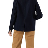 Ann Mashburn Clark Peacoat - Vermillion