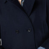 Ann Mashburn Clark Peacoat - Vermillion