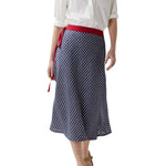 Ann Mashburn Colleen Wrap Skirt - Vermillion