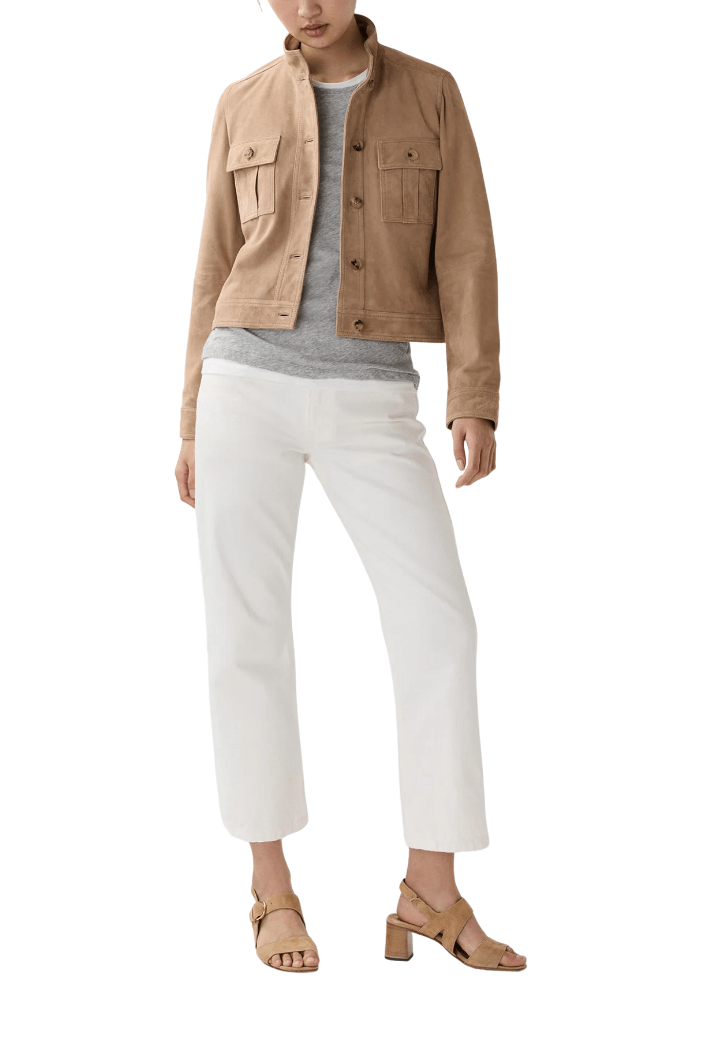 Ann Mashburn Corrie Jacket - Vermillion