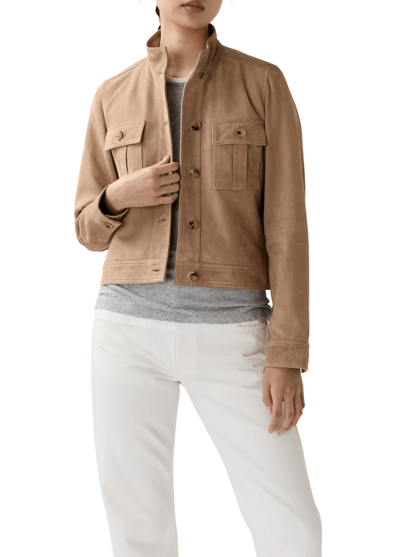 Ann Mashburn Corrie Jacket - Vermillion