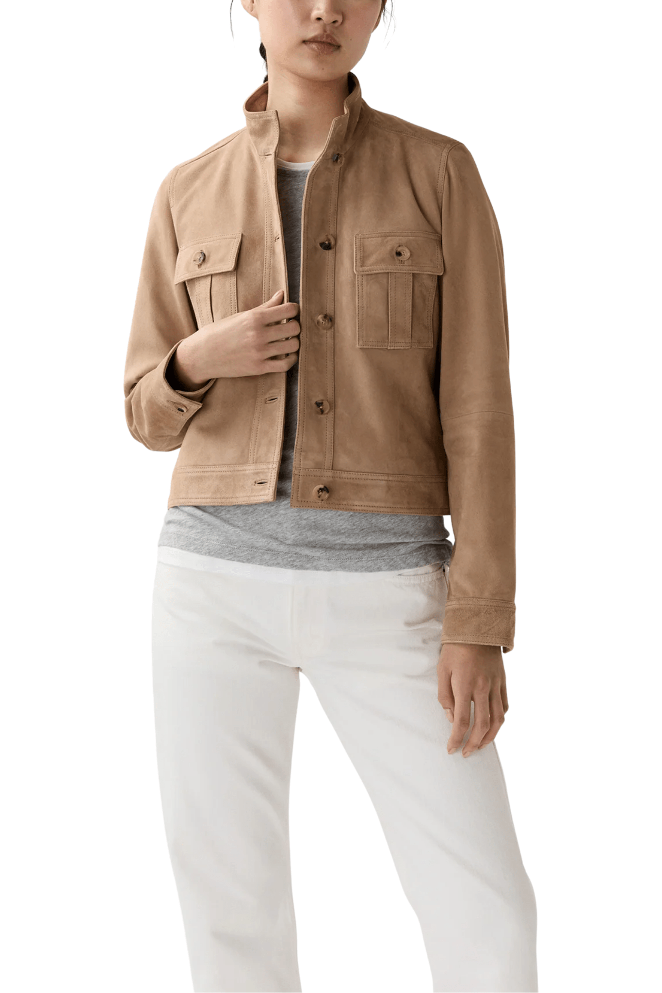 Ann Mashburn Corrie Jacket - Vermillion