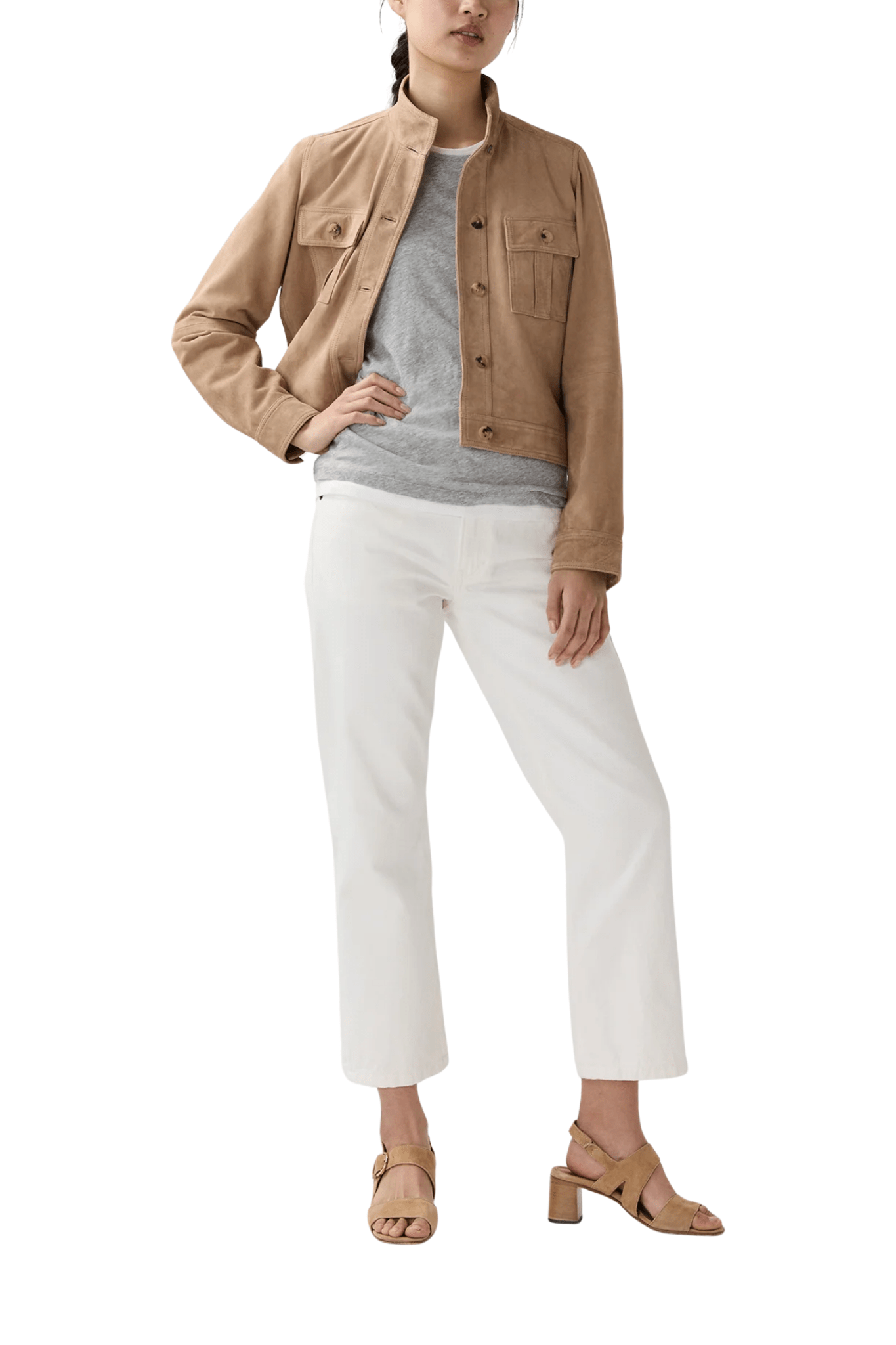 Ann Mashburn Corrie Jacket - Vermillion