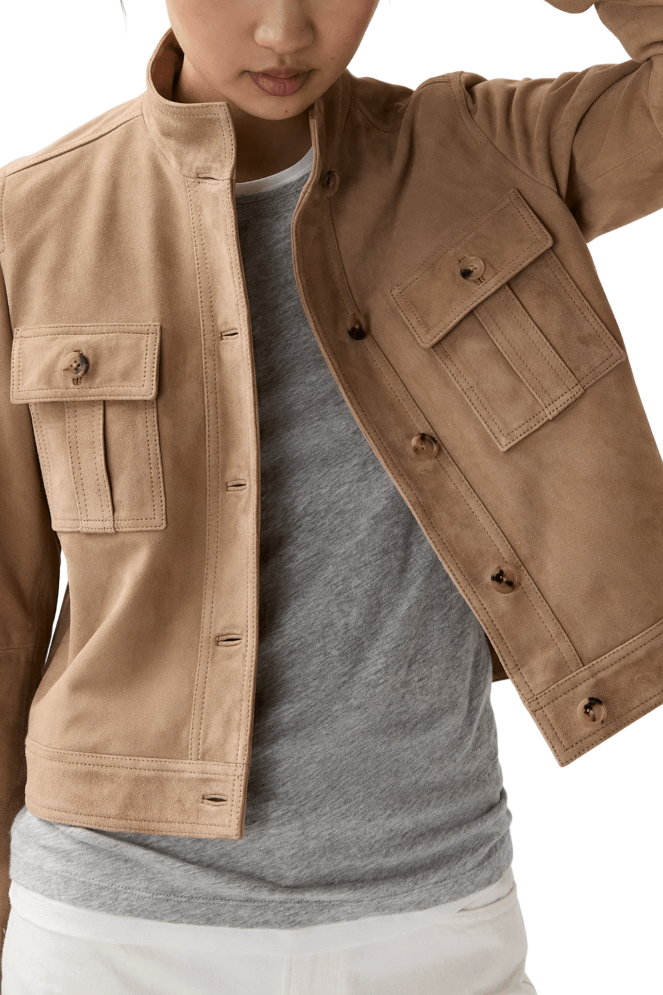 Ann Mashburn Corrie Jacket - Vermillion