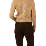 Ann Mashburn Ellen Cardigan - Vermillion