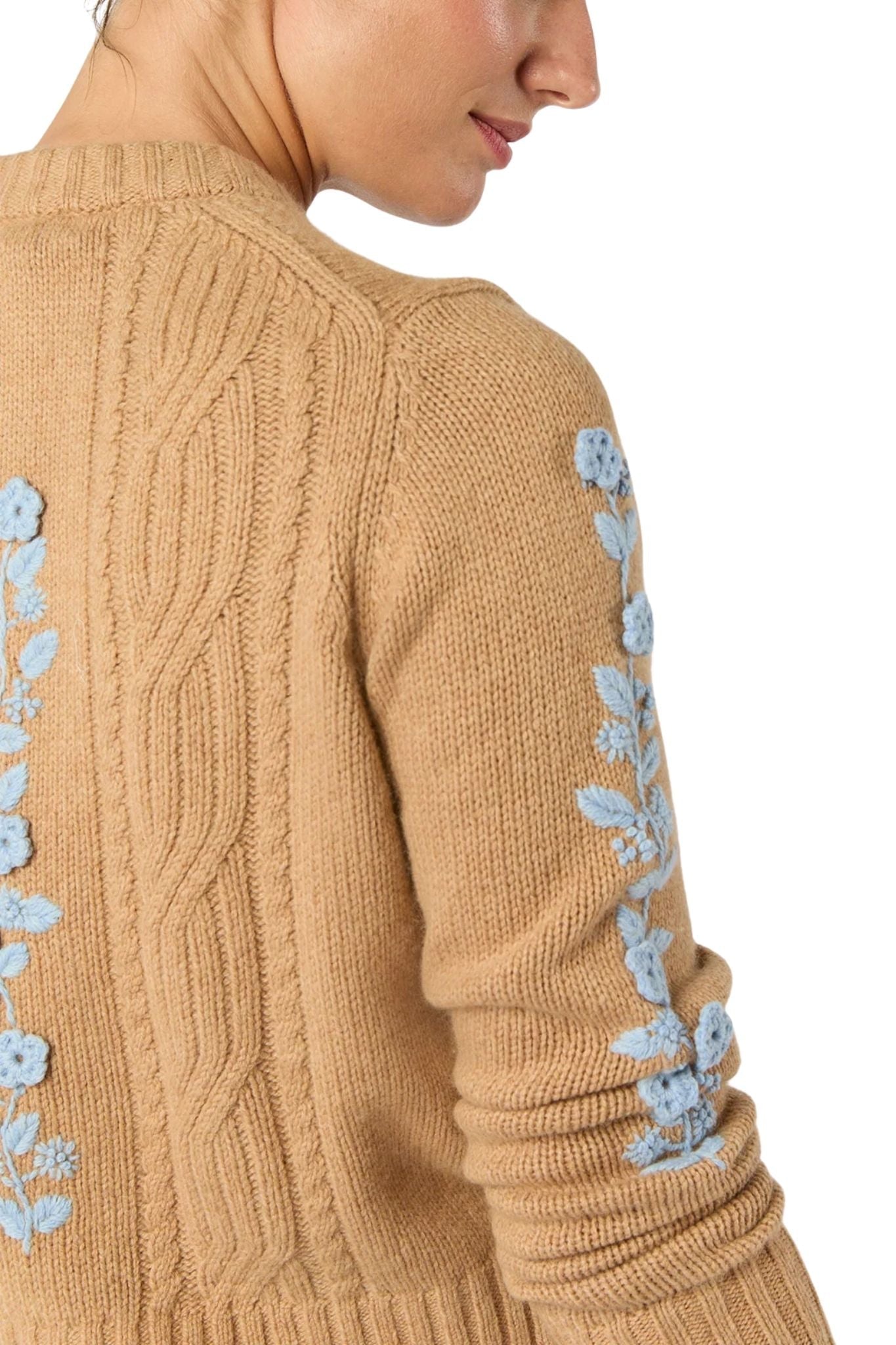 Ann Mashburn Ellen Cardigan - Vermillion