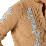 Ann Mashburn Ellen Cardigan - Vermillion