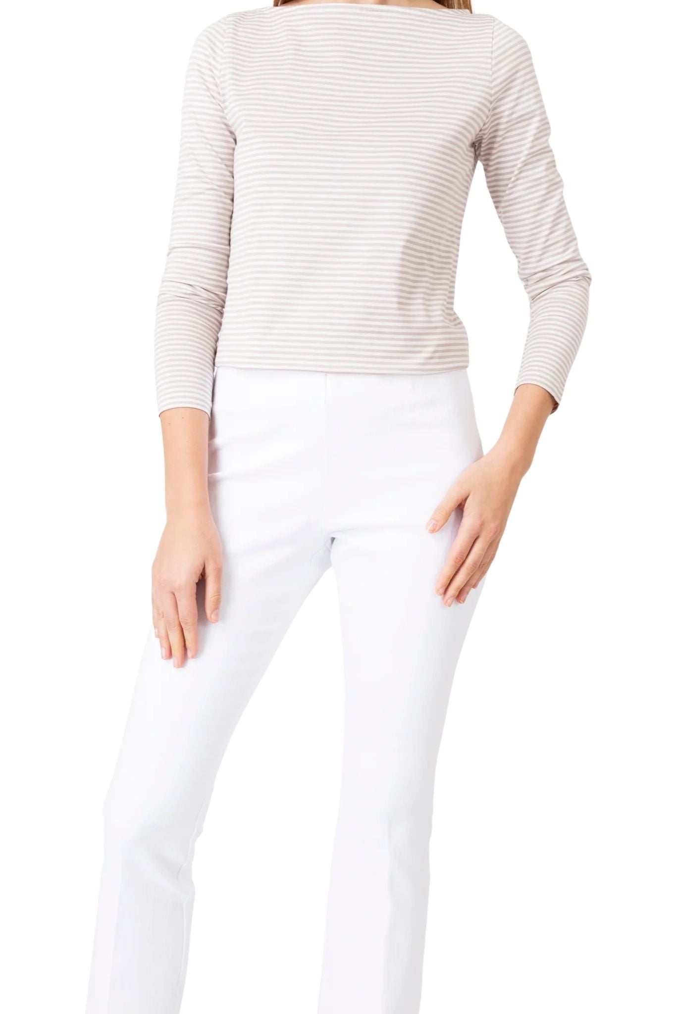 Ann Mashburn Faye Flare Cropped Pant - Vermillion